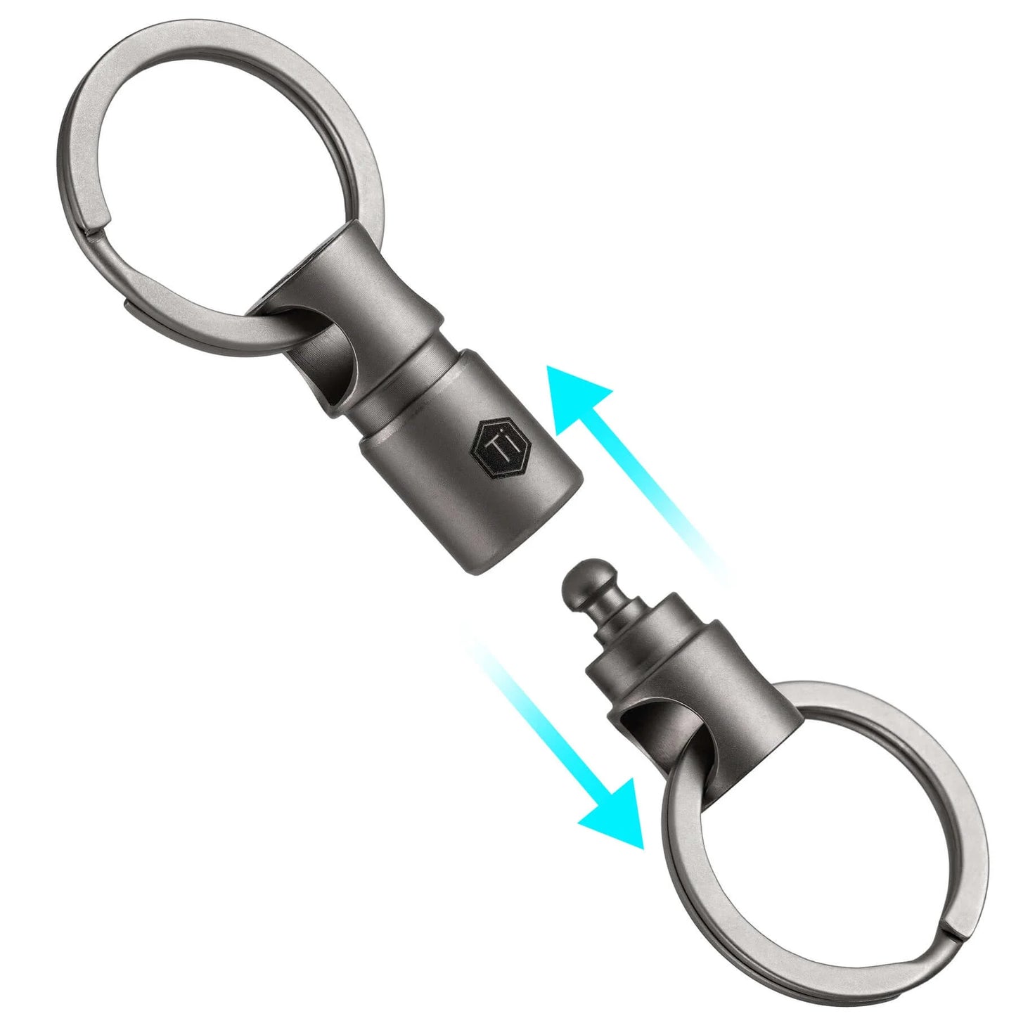 KeyUnity TITANIUM ALLOY KEYCHAIN KEY RING CONNECTOR