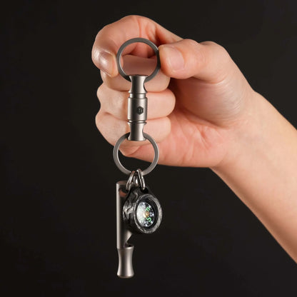 KeyUnity TITANIUM ALLOY KEYCHAIN KEY RING CONNECTOR