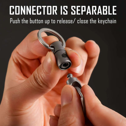 KeyUnity TITANIUM ALLOY KEYCHAIN KEY RING CONNECTOR