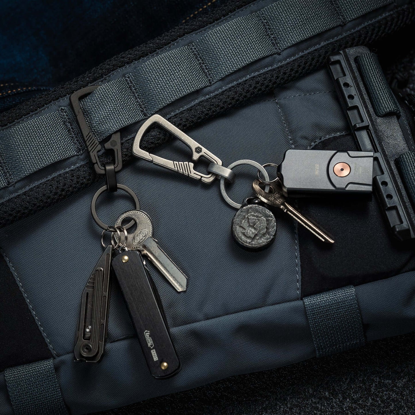 KeyUnity KM04 TITANIUM KEYCHAIN