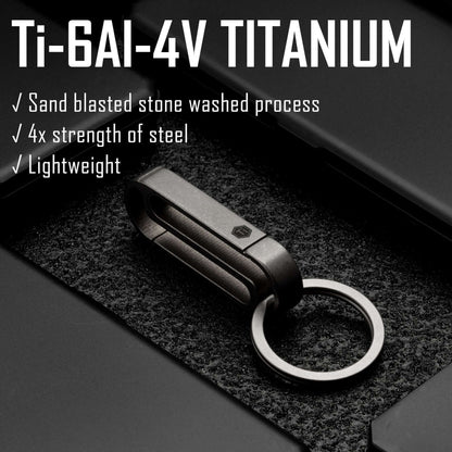 KeyUnity TITANIUM ALLOY KEYCHAIN CLIP