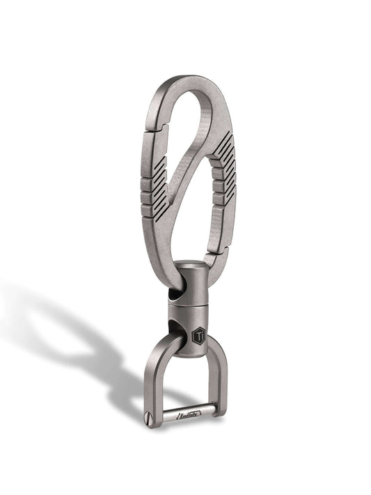 KeyUnity KM12 TITANIUM DOUAL GATE KEYCHAIN