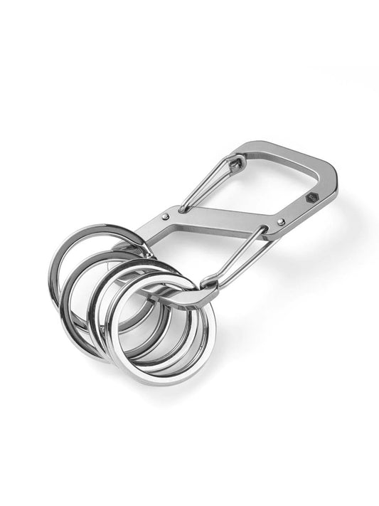 KeyUnity KS07 ANTI LOST STAINLESS STEEL CARABINER CLIP