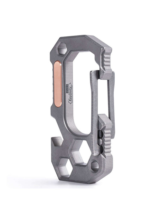 KeyUnity KU01 TITANIUM ALLOY CARABINER CLIP WITH WRENCH