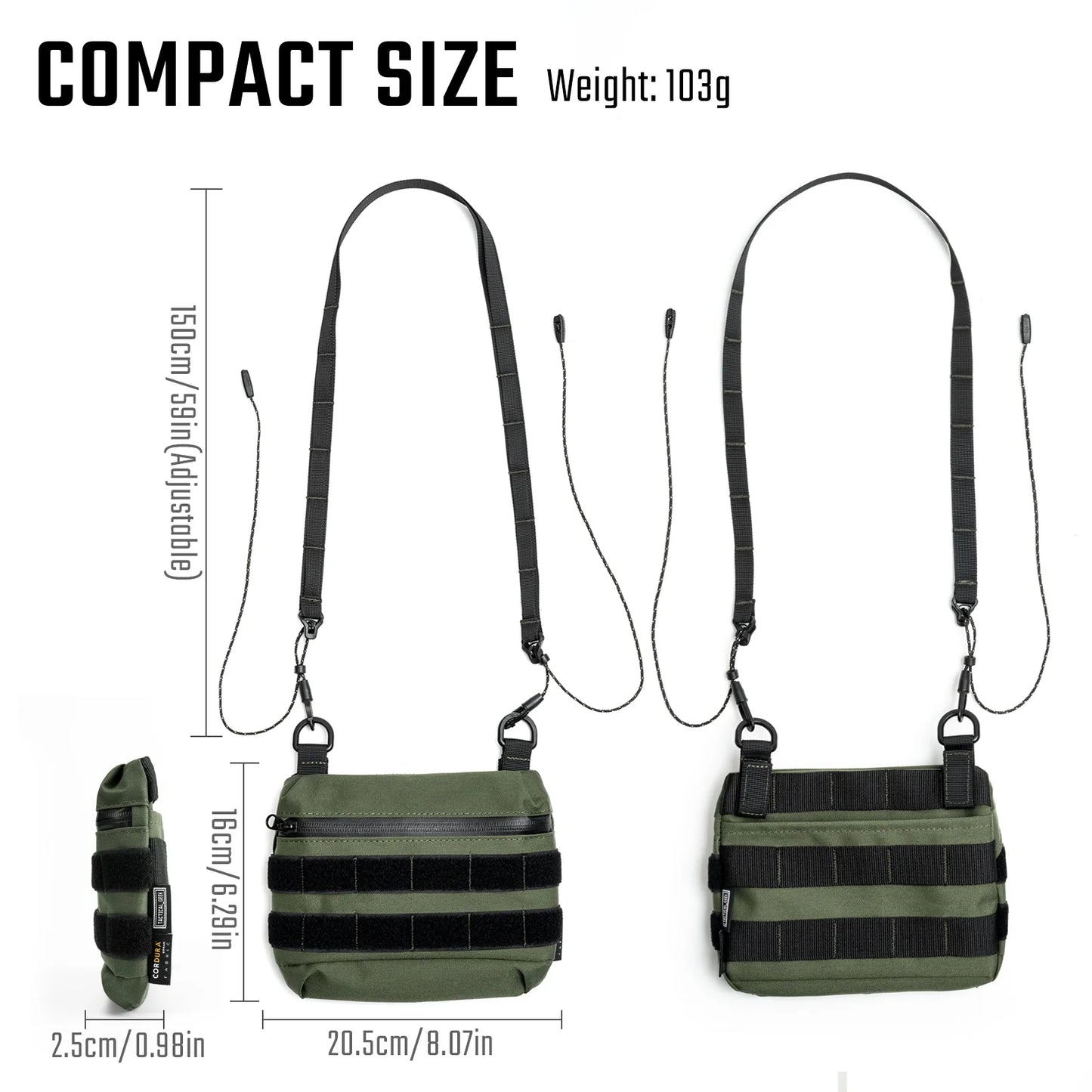 TACTICAL_GEEK Cache L2 EDC Bag