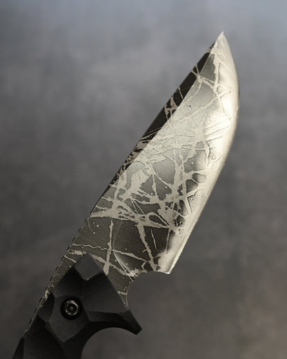 Kiku Knives Kikuo Matsuda Hashinaukamuy OU-31 Steel Black G10 Custom Knife