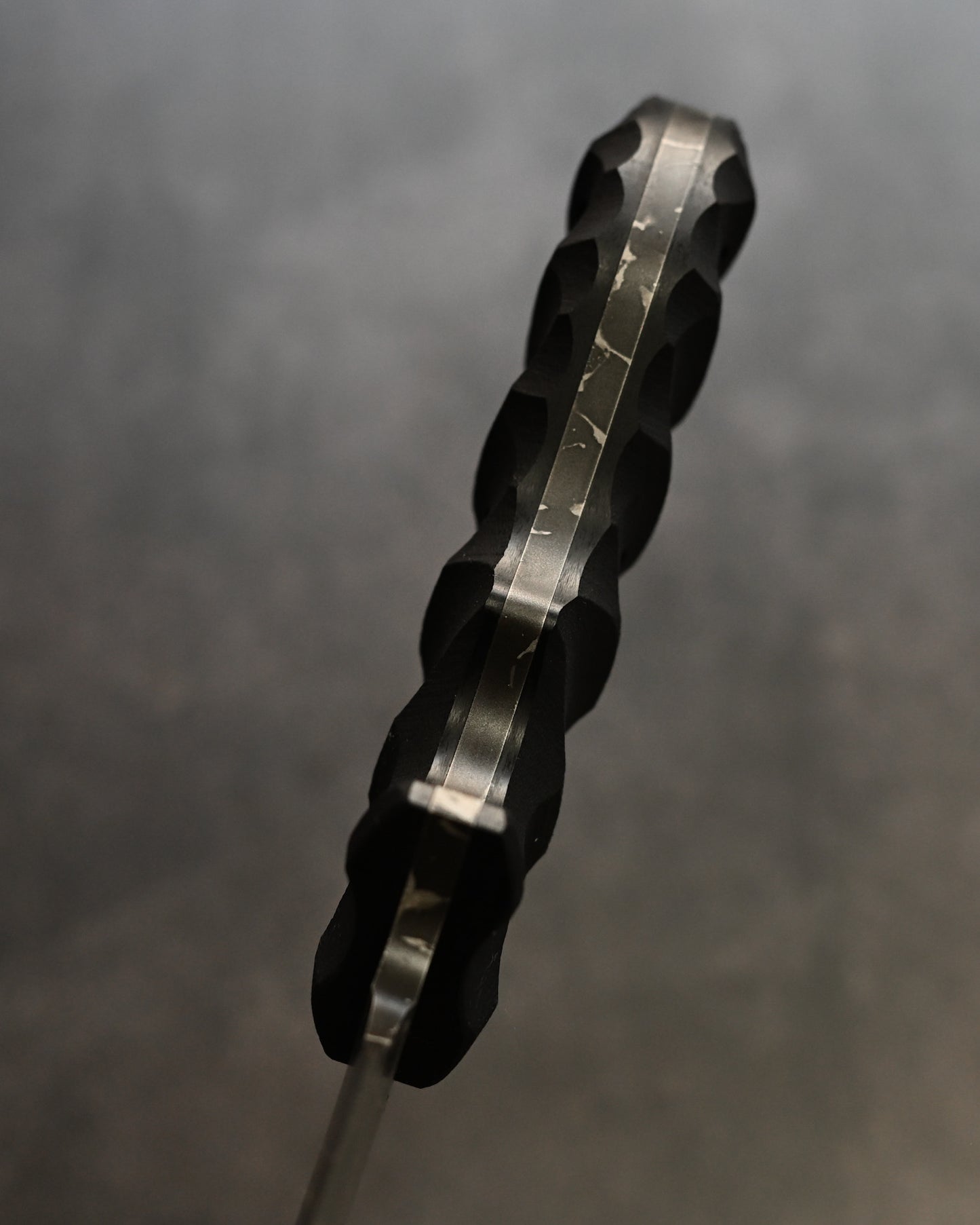 Kiku Knives Kikuo Matsuda Hashinaukamuy OU-31 Steel Black G10 Custom Knife