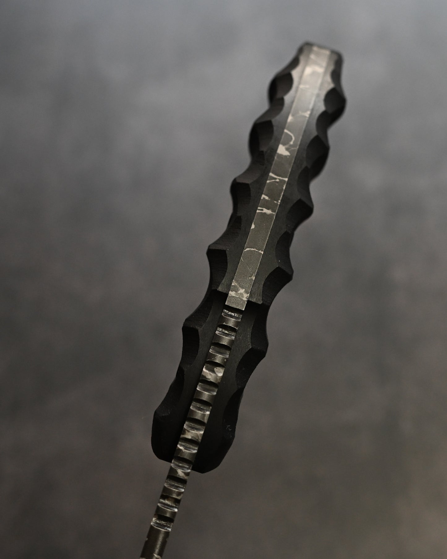 Kiku Knives Kikuo Matsuda Hashinaukamuy OU-31 Steel Black G10 Custom Knife