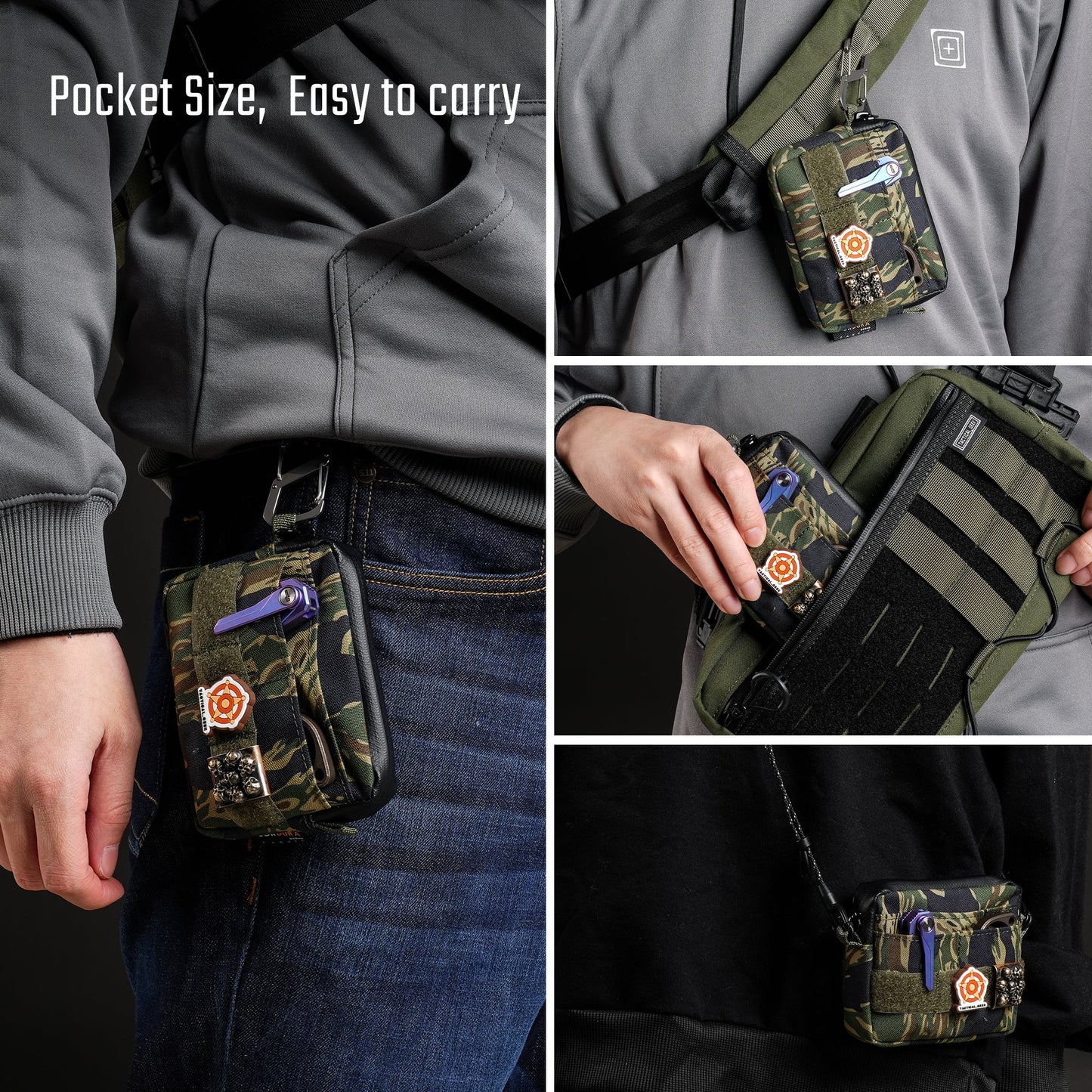 Tactical_Geek Storage A3 EDC ポーチ