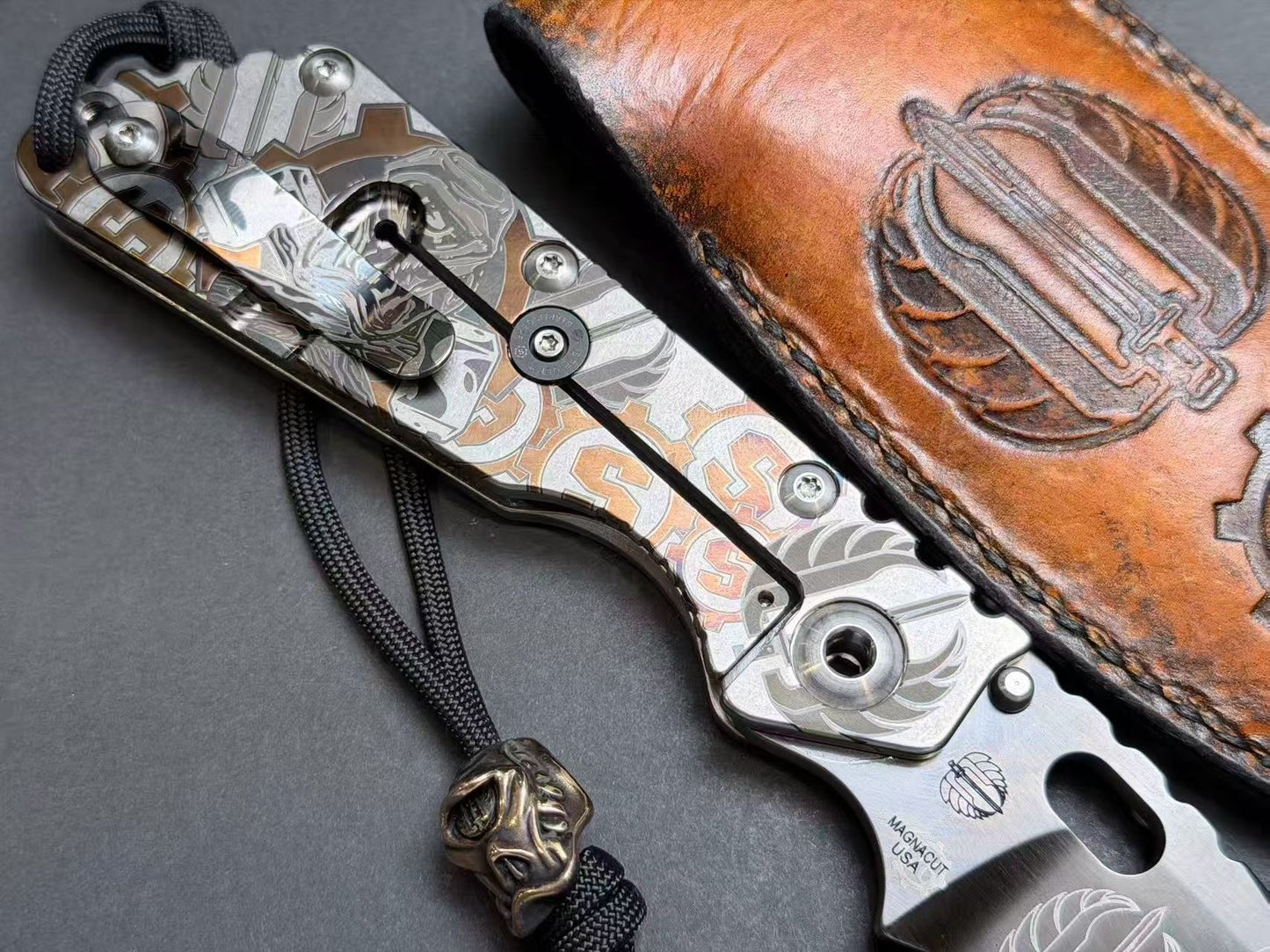 Starlingear × Strider Knives Custom SMF – Steel Flame Club Show Edition