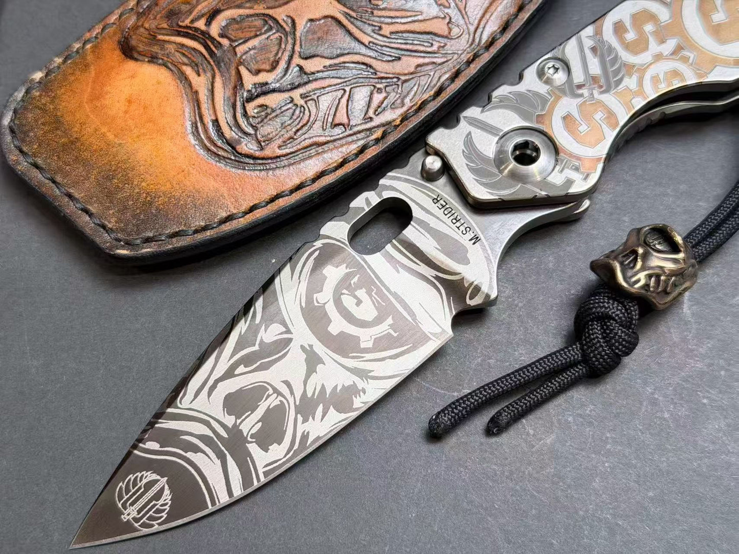 Starlingear × Strider Knives Custom SMF – Steel Flame Club Show Edition