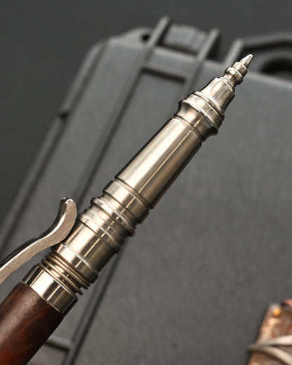 中山英俊 2WAY メカニカル カスタム EDC ボールペン｜SUS303 × ウッド