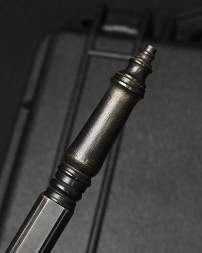 Hidetoshi Nakayama Classic Mechanical Ballpoint Pen – Stainless Steel Sterling Silver Skull
