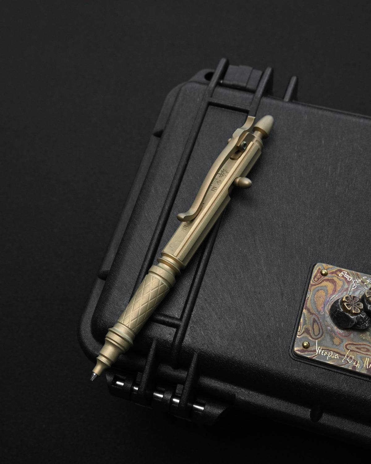 Hidetoshi Nakayama Limited Edition Bronze EDC Custom Ballpoint Pen – SCHMIDT P900