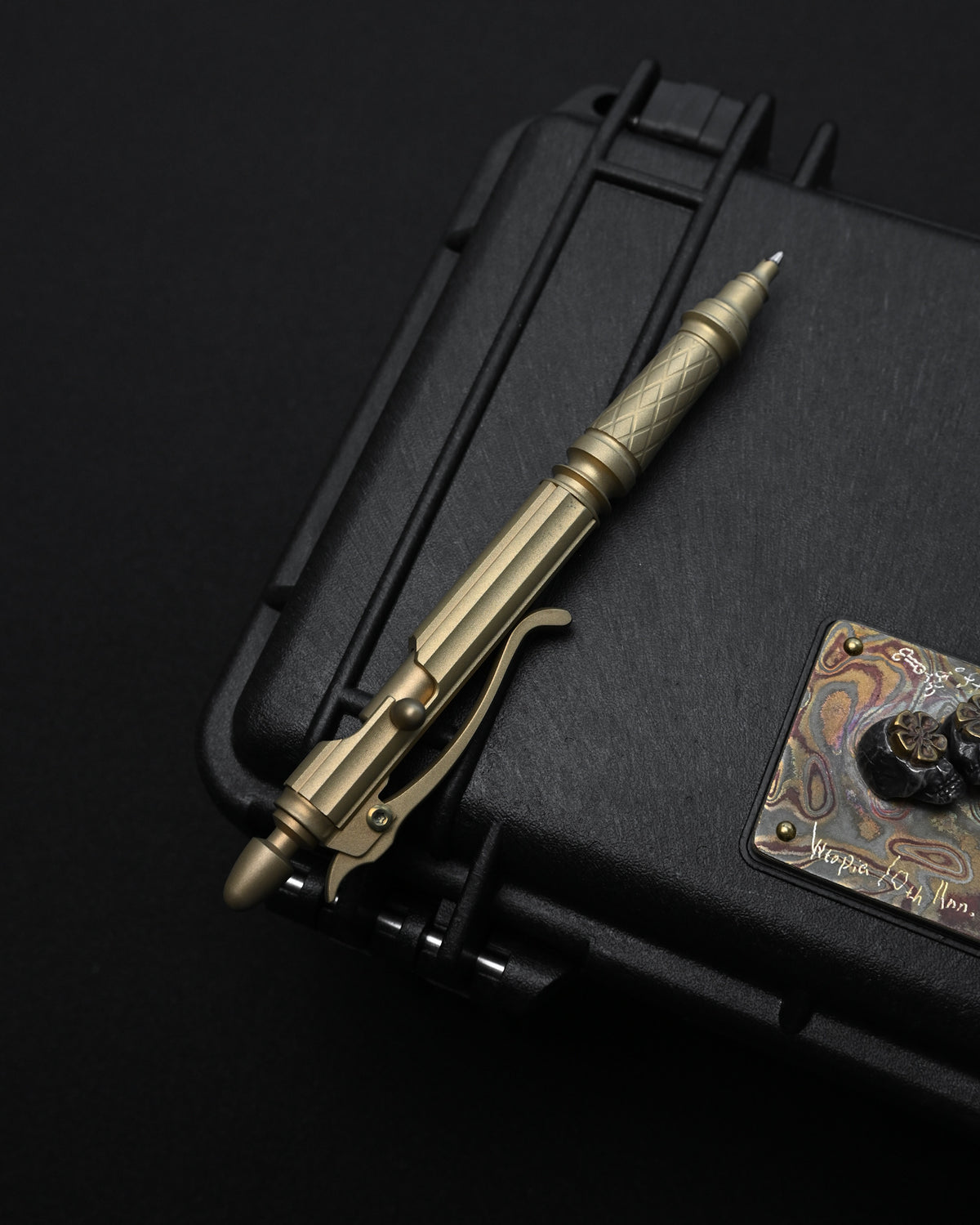 Hidetoshi Nakayama Limited Edition Bronze EDC Custom Ballpoint Pen – SCHMIDT P900