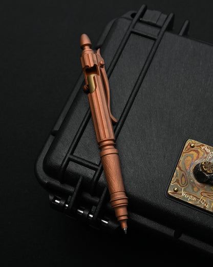Hidetoshi Nakayama Limited Edition Copper EDC Custom Ballpoint Pen – SCHMIDT P900