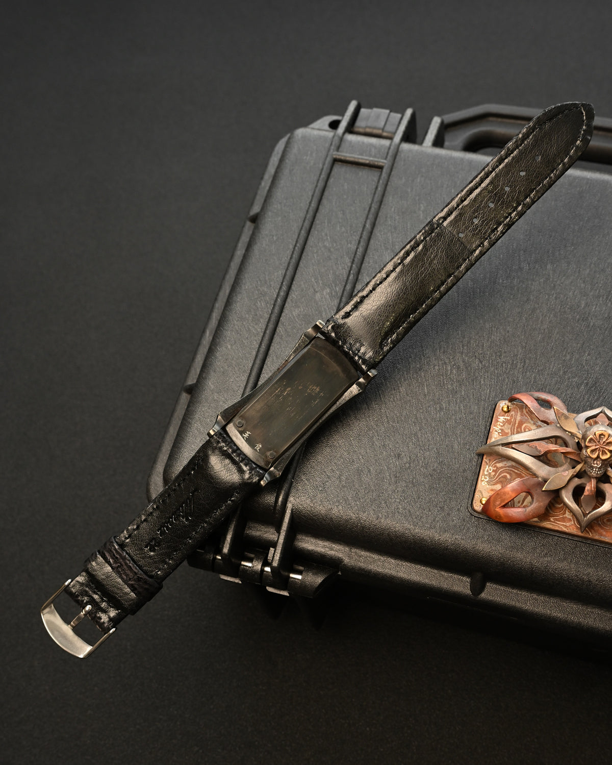 Hidetoshi Nakayama Mechanical Mini Custom EDC Knife – ATS34 / SUS303 Stainless Steel