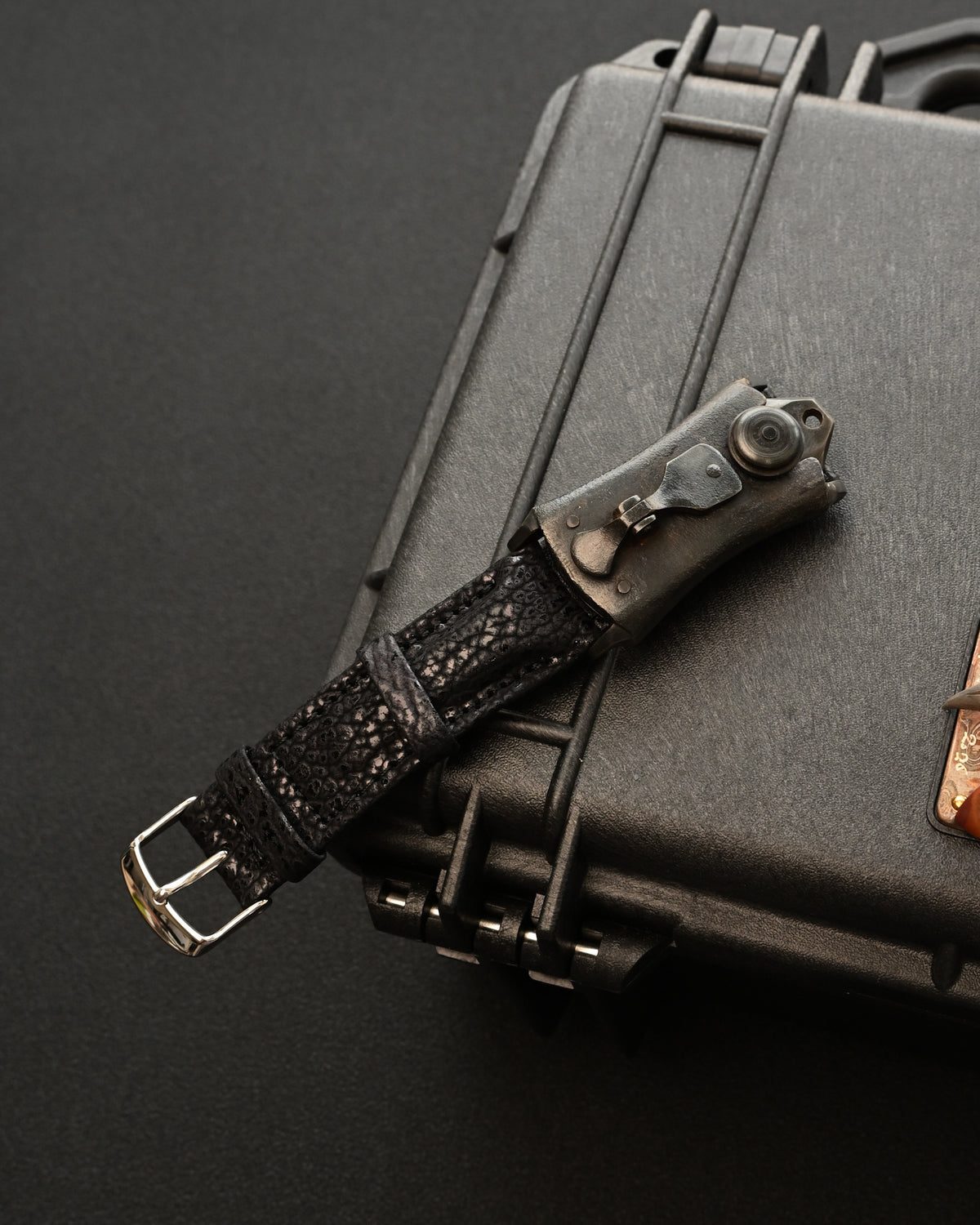 Hidetoshi Nakayama Mechanical Mini Custom EDC Knife – ATS34 / SUS303 Stainless Steel