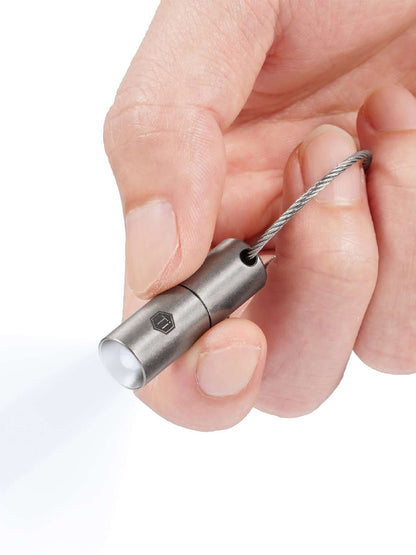 KeyUnity KF00 Titanium alloy mini flashlight