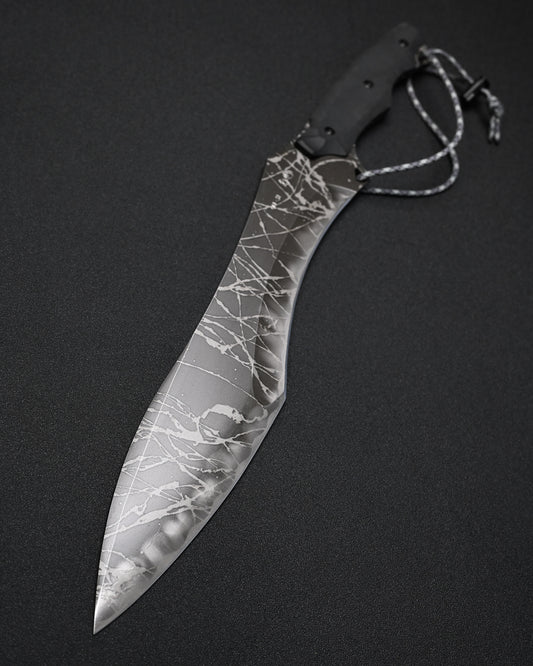 Extremely Rare KIKUKNIVES HAYATE – Kikuo Matsuda × Masayuki Matsuda Father-Son Collaboration, OU-31, Black G10