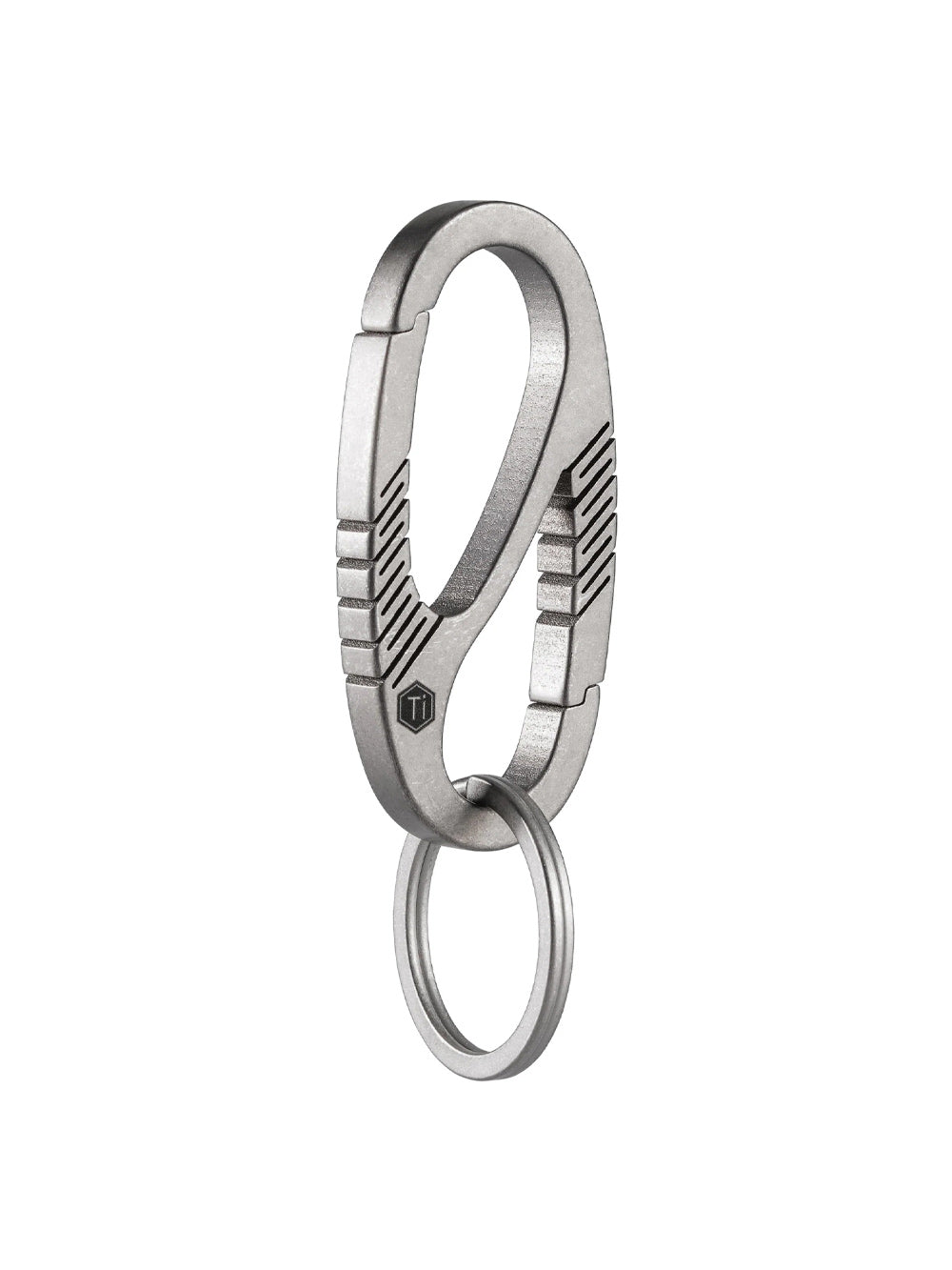 KeyUnity KM08 TITANIUM DOUAL GATE KEYCHAIN/KEY RING