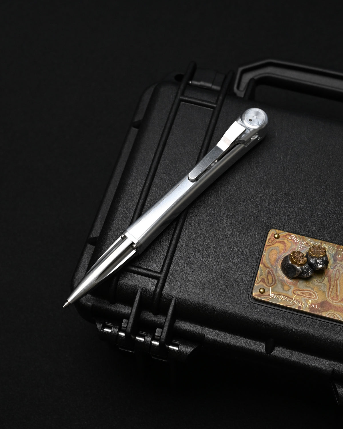 MechaSEA A2017 Duralumin precision machined ballpoint pen by Araki F Machine with Duralumin case