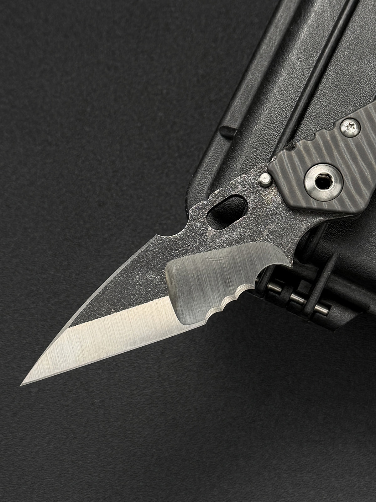希少 Mick Strider Knives Custom SMF – Nightmare Grind MagnaCut / フル・フレイムチタン