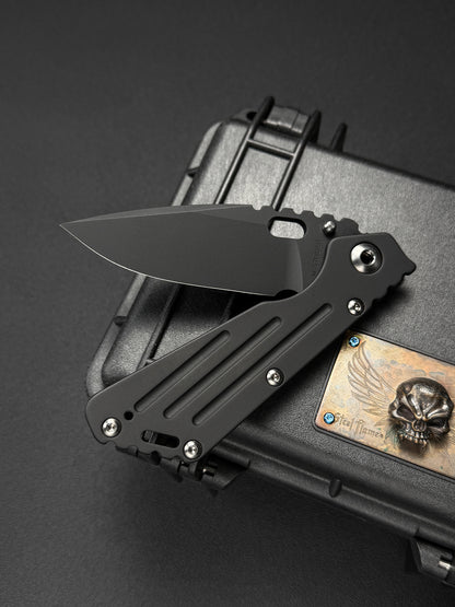 Mick Strider Knives Performance SMF Full Titanium – PVD Black / CPM-154