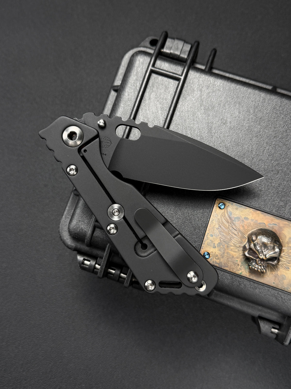 Mick Strider Knives Performance SMF Full Titanium – PVD Black / CPM-154