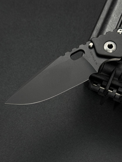 Mick Strider Knives Performance SMF Full Titanium – PVD Black / CPM-154