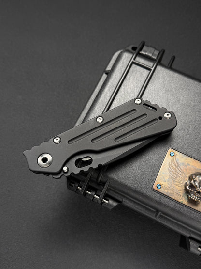 Mick Strider Knives Performance SMF Full Titanium – PVD Black / CPM-154
