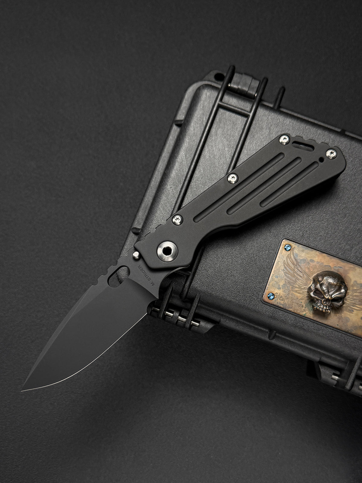 Mick Strider Knives Performance SMF Full Titanium – PVD Black / CPM-154