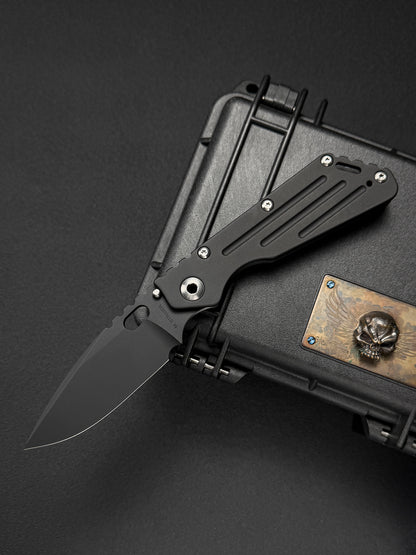 Mick Strider Knives Performance SMF Full Titanium – PVD Black / CPM-154