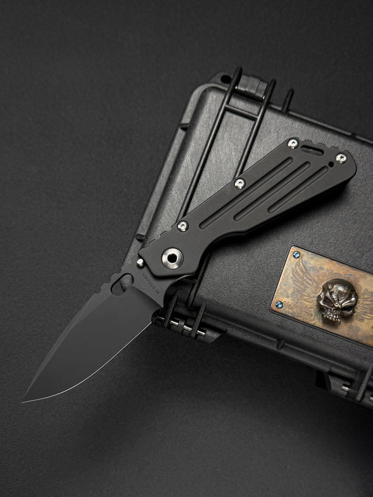 Mick Strider Knives Performance SMF Full Titanium – PVD Black / CPM-154