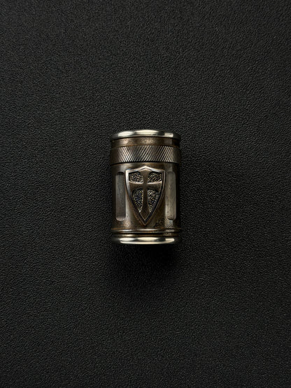 Rare Steel Flame One-Off × Atwood Collaboration Crusader Silver Shield Cup