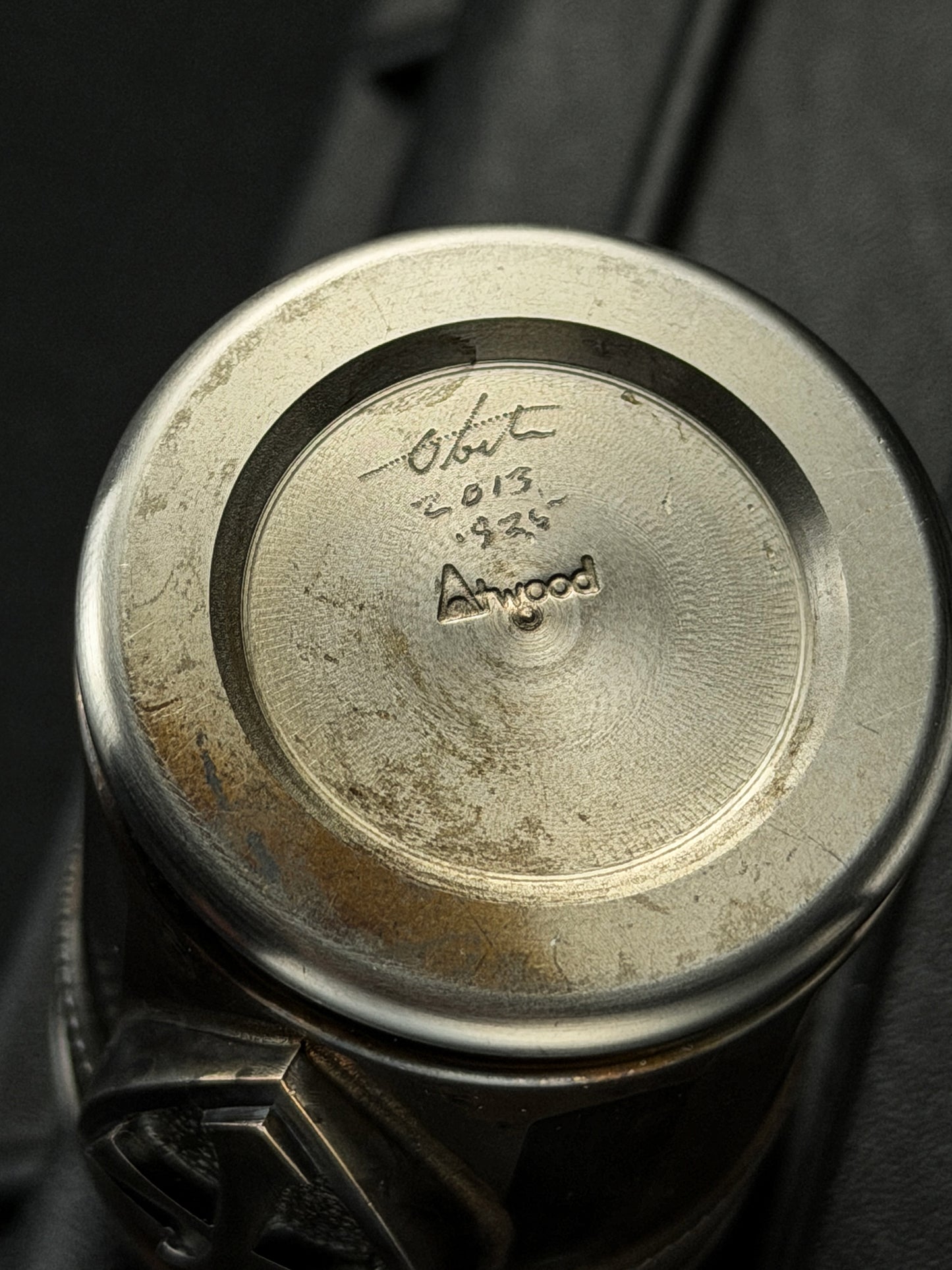 Rare Steel Flame One-Off × Atwood Collaboration Crusader Silver Shield Cup