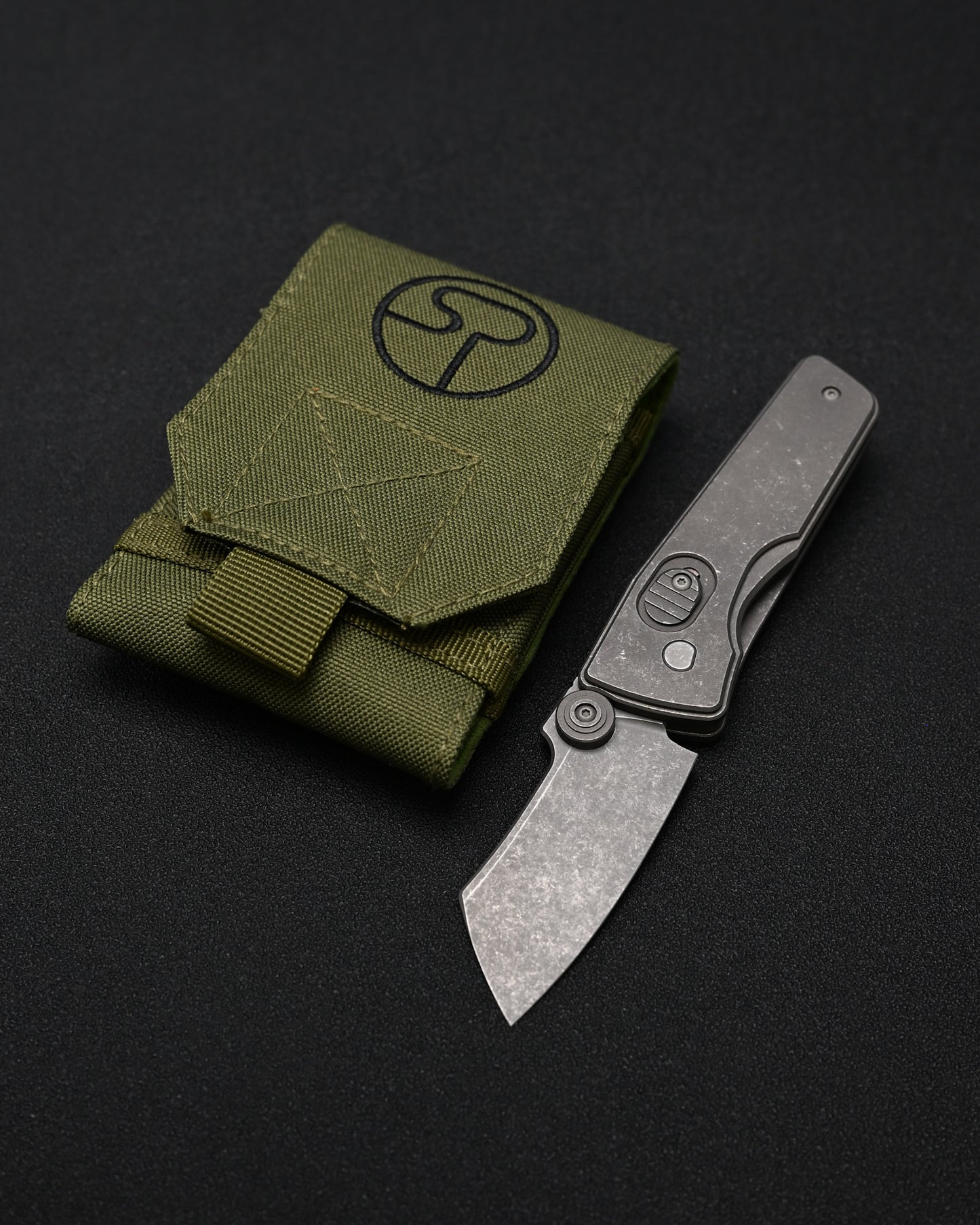 Serge Knives Guppies – Titanium Handle / CPM MagnaCut Blade – Made in USA