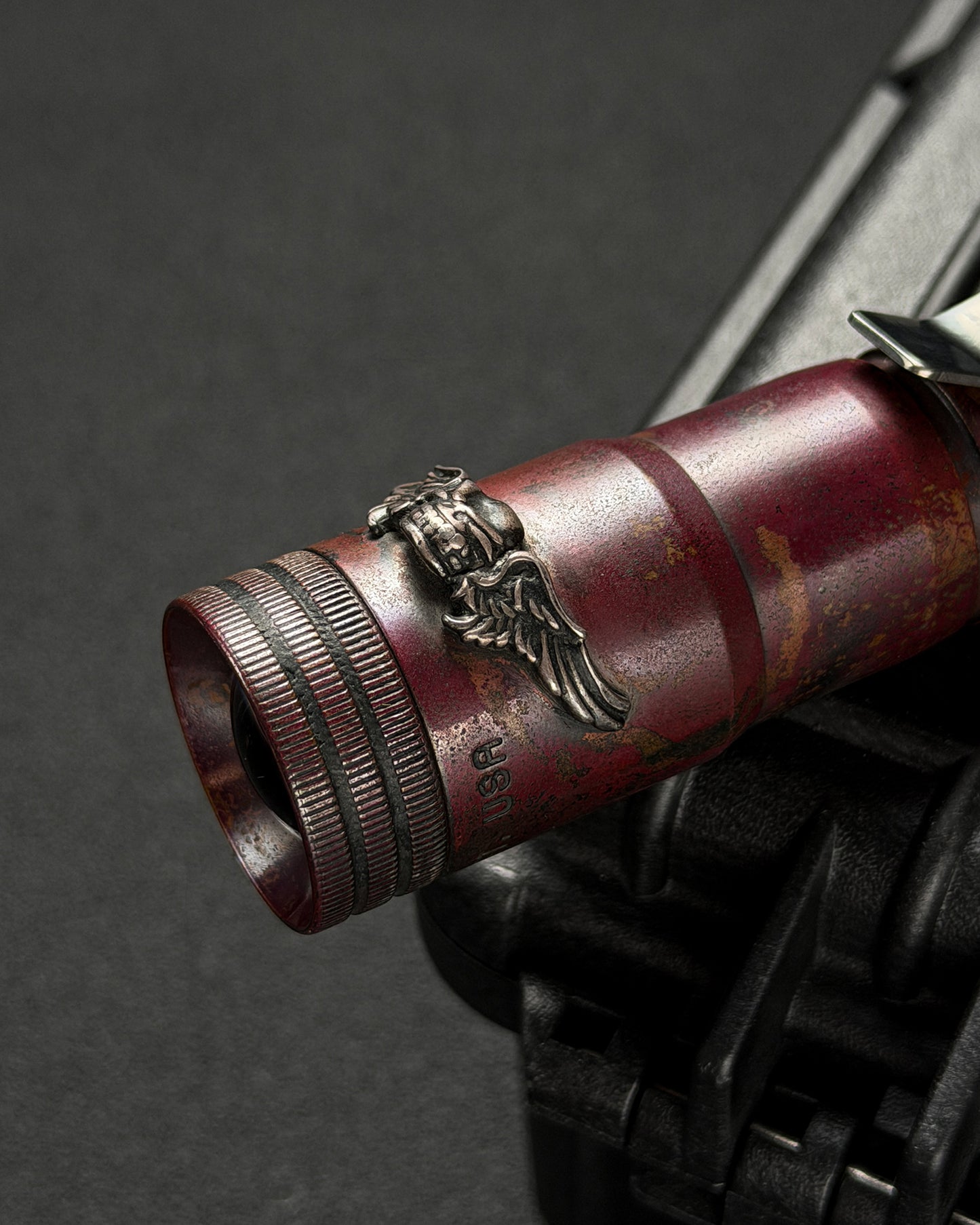 Rare ONE-OFF Starlingear × LENSLIGHT Copper & Silver EDC Flashlight