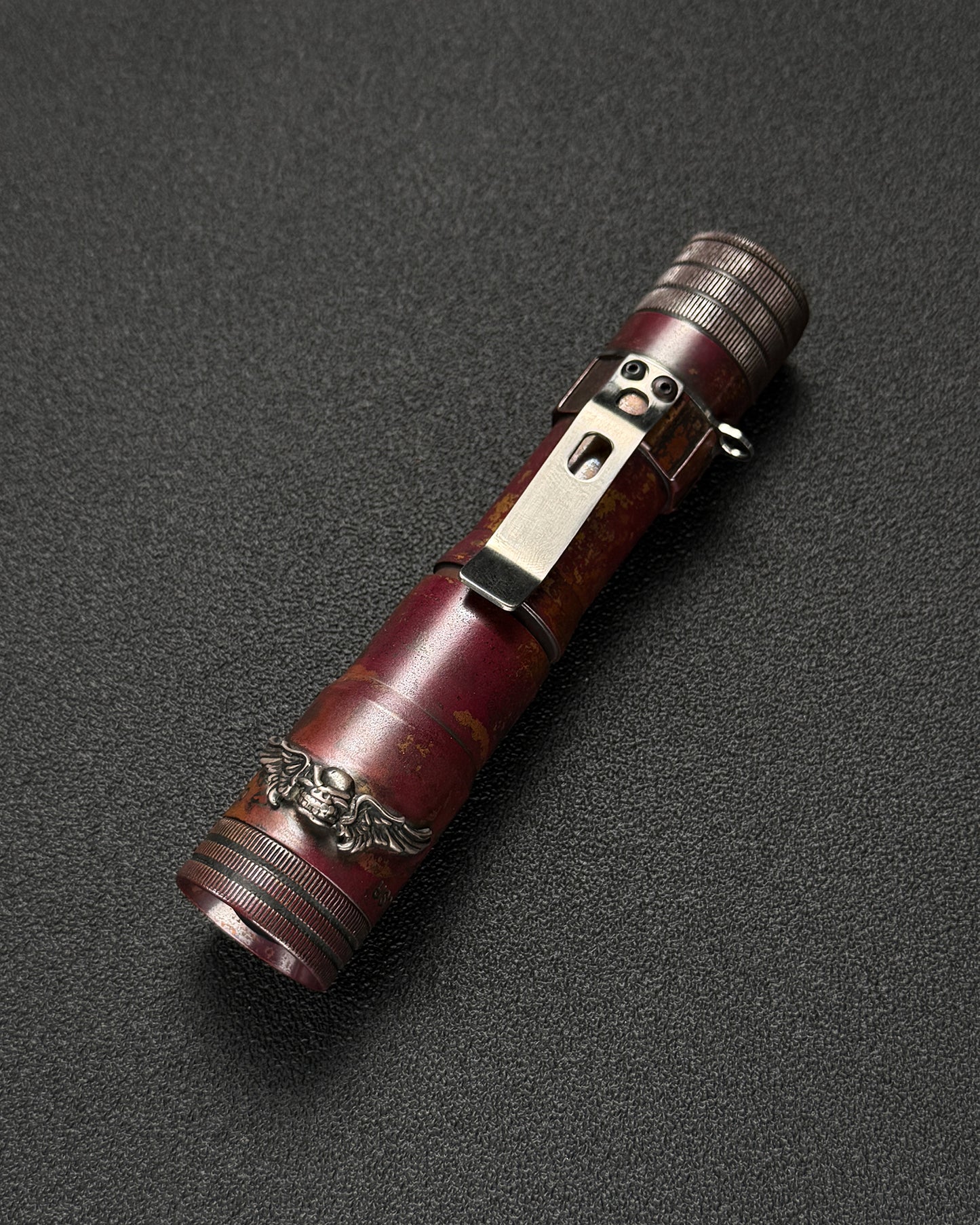 Rare ONE-OFF Starlingear × LENSLIGHT Copper & Silver EDC Flashlight