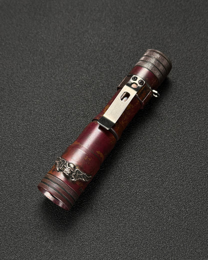 Rare ONE-OFF Starlingear × LENSLIGHT Copper & Silver EDC Flashlight