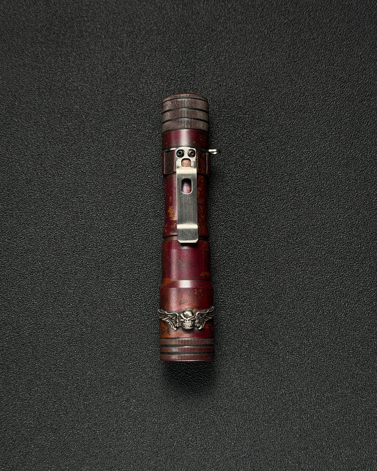 Rare ONE-OFF Starlingear × LENSLIGHT Copper & Silver EDC Flashlight