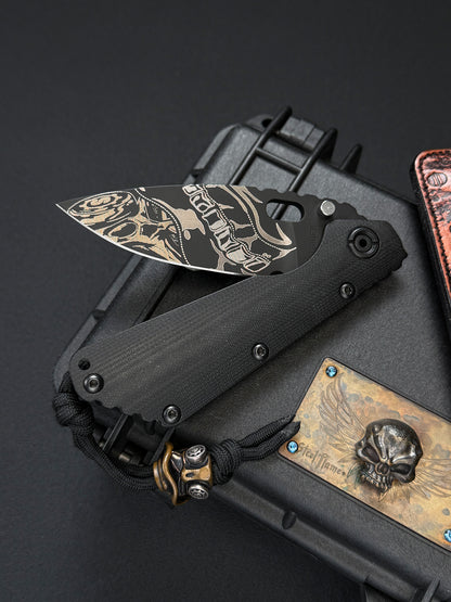 Rare Old-School Starlingear × Strider Knives MSC SMF “The Operator” – CPM S30V