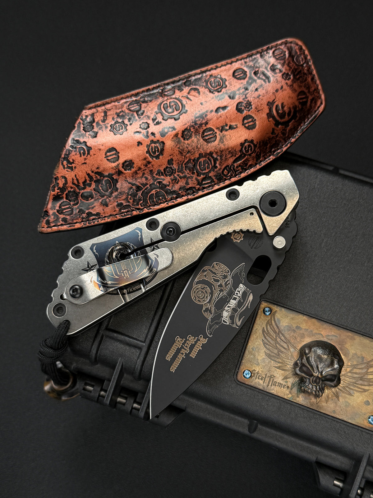 Rare Old-School Starlingear × Strider Knives MSC SMF “The Operator” – CPM S30V