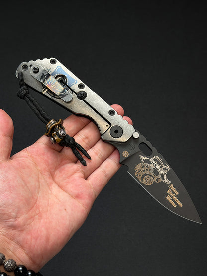 Rare Old-School Starlingear × Strider Knives MSC SMF “The Operator” – CPM S30V