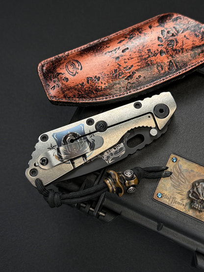 Rare Old-School Starlingear × Strider Knives MSC SMF “The Operator” – CPM S30V