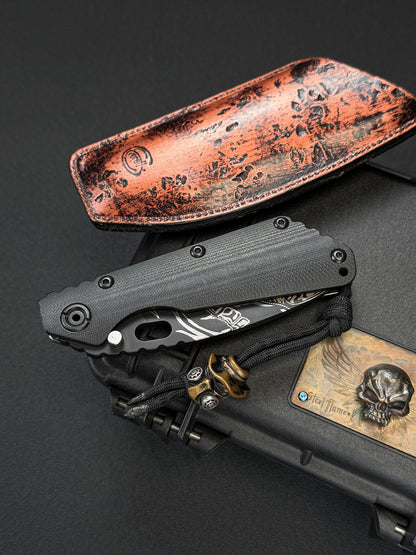 Rare Old-School Starlingear × Strider Knives MSC SMF “The Operator” – CPM S30V