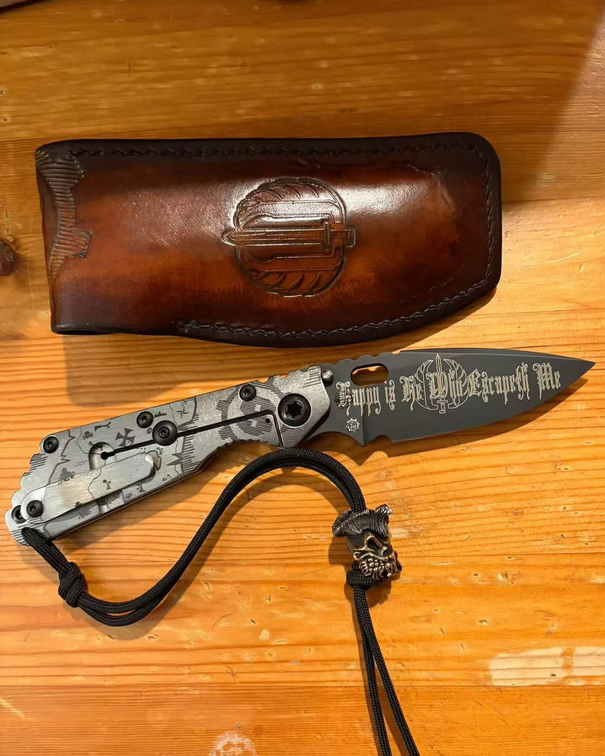 2026 Starlingear × Strider Knives SMF Limited Edition Folding Knife – PD#1 Steel / Full Titanium Handles / Only 13 Made