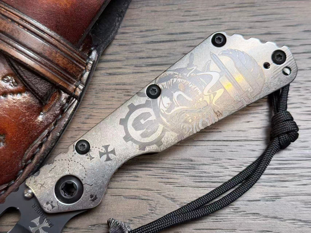 2026 Starlingear × Strider Knives SMF Limited Edition Folding Knife – PD#1 Steel / Full Titanium Handles / Only 13 Made