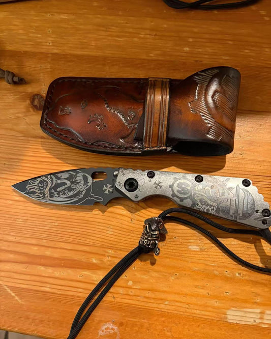 2026 Starlingear × Strider Knives SMF Limited Edition Folding Knife – PD#1 Steel / Full Titanium Handles / Only 13 Made