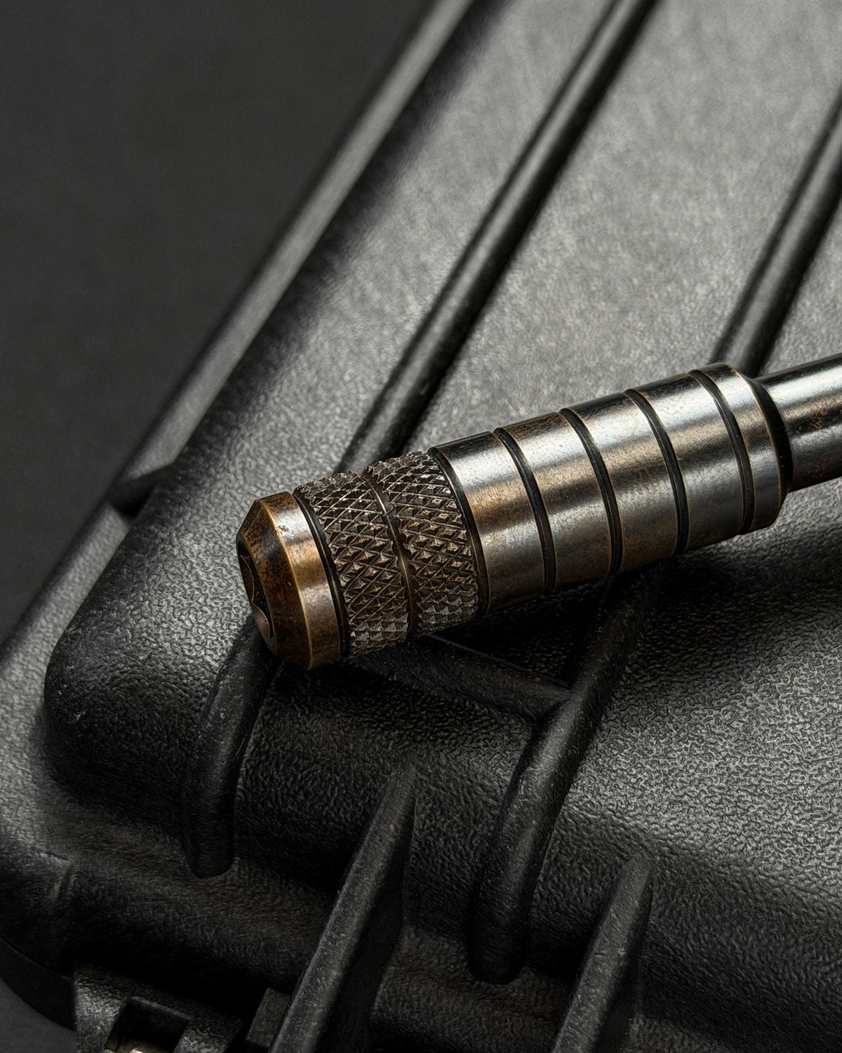 希少・廃番旧モデル STEEL FLAME ブロンズ ウォリアースカル EDC スクリュードライバーツール｜アメリカ製